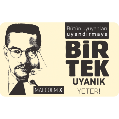 Malcolm X  Magnet 2